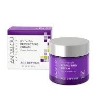 Age Defying Goji Peptide Perfecting Cream 1.7 oz Andalou Naturals both