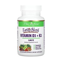 Paradise Herbs Vitamin D3 K2 Capsules