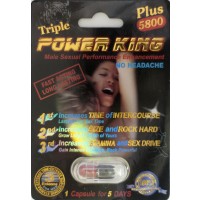 Triple Power King Plus 5800 Male Sexual Performance Enhancement Pill