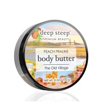 Peach Praline Body Butter 6 Oz Vegan Deep Steep Premium Beauty