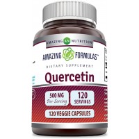 Quercetin 500 Mg 120 Veggie Caps Healthy Aging Amazing Formulas