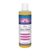 Aura Glow Rose Body Oil 8oz All Skin Types Cruelty Free Heritage Store