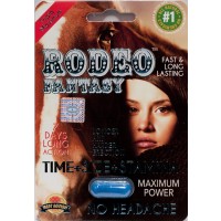 Rodeo Fantasy 1250mg 2500 pwr Premium Triple Maximum Genuine Natural Enhancement for Men 1 Pill