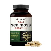Bottle of Sea Moss Capsules