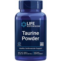 Life Extension Taurine Powder 300G Healthy Cardiovascular Support bottle