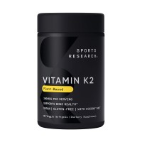 Front view of Vitamin K2 Citrus Aroma Softgels