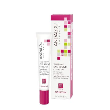 1000 Roses Eye Revive Contour Gel 0.6 Fl Oz Andalou Naturals