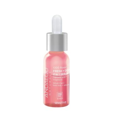 1000 Roses Fresh Dewy 2 in 1 Serum 1 fl oz Andalou Naturals solo