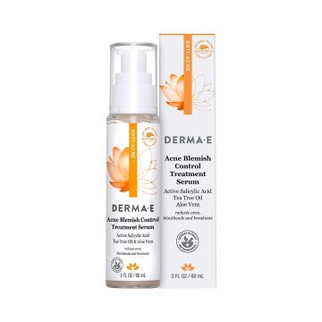 Acne Blemish Control Treatment Serum 2 Oz Vegan Derma E box