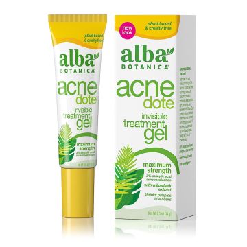 Acnedote Maximum Strength Invisible Treatment Gel 0.5 Oz box