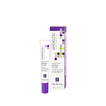 Age Defying Deep Wrinkle Dermal Filler 0.6 Fl Oz Andalou Naturals both