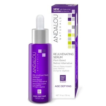 Age Defying Rejuvenating Plant Based Retinol Serum Andalou Naturals both
