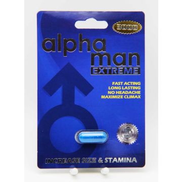 Alpha Man Extreme 3000 Male Sexual Enhancement 7 Days by U & A Nature