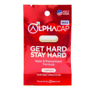 AlphaCap Get Hard Stay Hard Male Sexual Enhancement