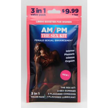 AM PM Sex Kit female enhancement pack front