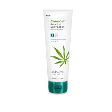 Andalou Naturals CannaCell Body Lotion Front View