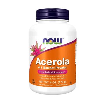 Front view of Acerola Powder bottle