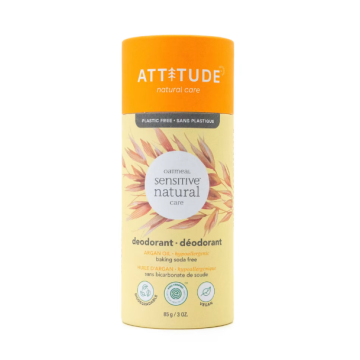 Argan Oil Baking Soda Free Deodorant 3 oz Hypoallergenic Attitude