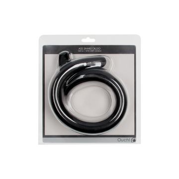 Ass Snake Dildo 100 Cm Black Grip Handle Flexible Shot Toys box