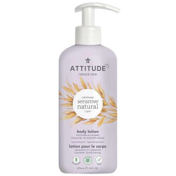 Attitude Oatmeal 16 Oz Hypoallergenic Vegan Chamomile Body Lotion