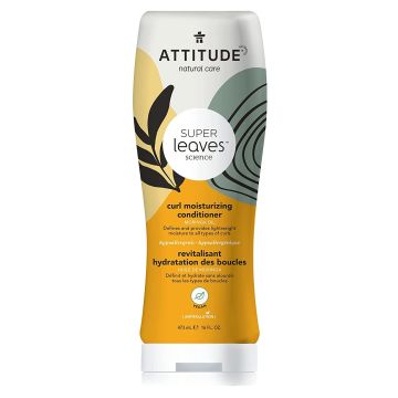 Attitude Super Leaves Curl Moisturizing Moringa Oil Conditioner 16 Oz