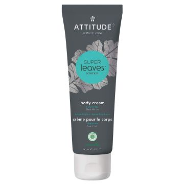 Attitude Super Leaves Men Natural Soothing Body Cream 8 Oz