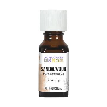 Aura Cacia Sandalwood Essential Oil Bottle