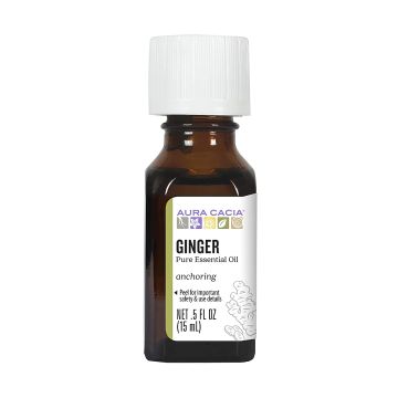 Aura Cacia Ginger Essential Oil bottle