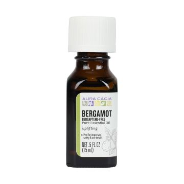 Aura Cacia Bergamot Oil Bottle