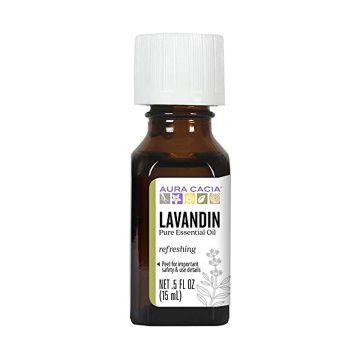 Aura Cacia Lavandin Essential Oil bottle