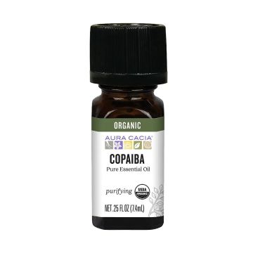 Organic Copaiba Essential Oil bottle