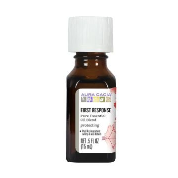 Aura Cacia Protecting First Response Essential Oil Blend bottle