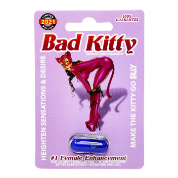 Bad Kitty Female Sensual Enhancement Women Purple Pill