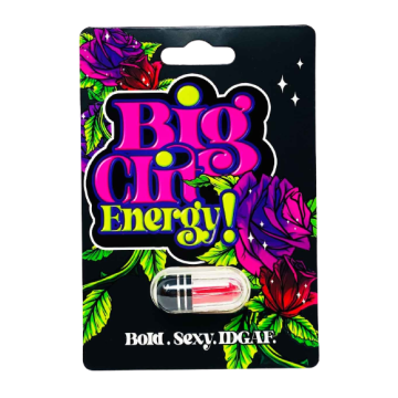 Big Clit Energy 3500mg female enhancement Red capsule Front