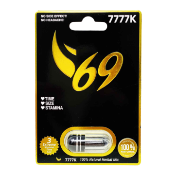 Black 69 7777k Male Sexual Enhancement Pill