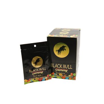 Black Bull Gummy Male Enhancement Supplement, 24 Pouches (2 Gummies Each)
