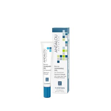 Blemish Vanishing Maximum Strength Gel 6 oz Andalou Naturals both