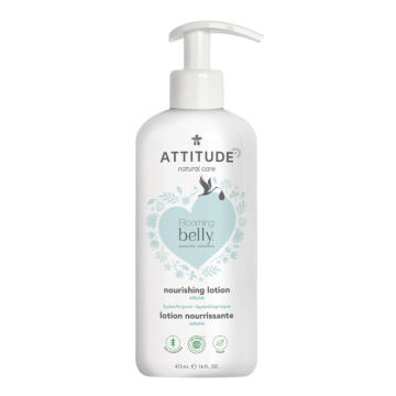 Blooming Belly Maternity Pregnancy Body Lotion Argan 16 fl oz Attitude