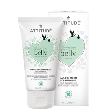 Blooming Belly Natural Cream For Tired Legs 5 fl oz Vegan Attitude