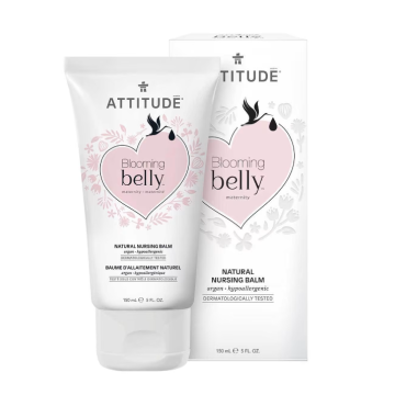 Blooming Belly Natural Nursing Nipple Balm Argan 5 fl oz Attitude