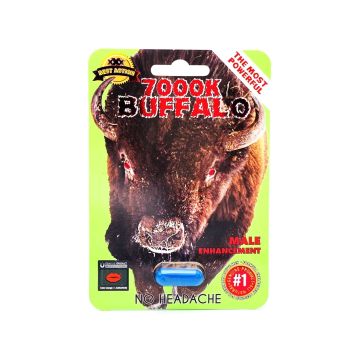 Buffalo 7000K Male Enhancement Blue Pills