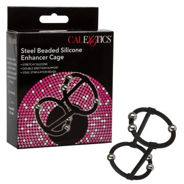 CalExotics Steel Beaded Silicone Enhancer Cage box