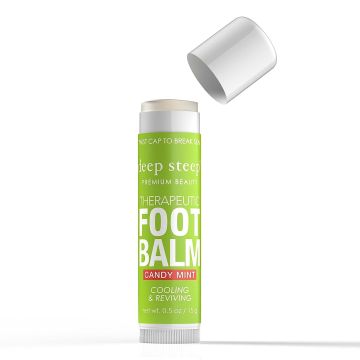 Candy Mint Therapeutic Cooling Reviving Foot Balm 0.5 Oz Deep Steep