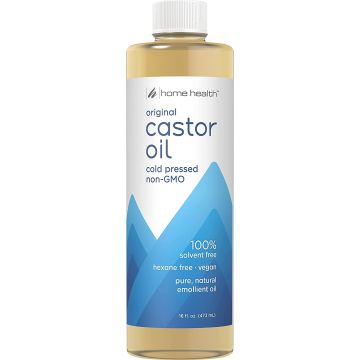 Castor Oil Cold Pressed 16 Oz Non GMO Paraben Free Vegan Home Health