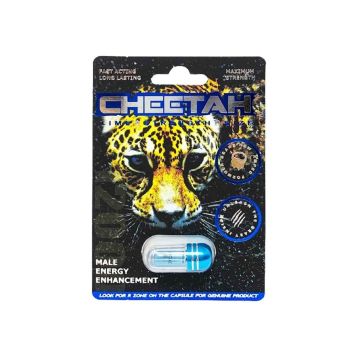 Cheetah Blue Male Enhancement Pills Front