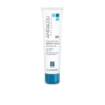 Clear Skin Argan Stem Cell BB Benefit Balm SPF 30 Andalou Naturals solo