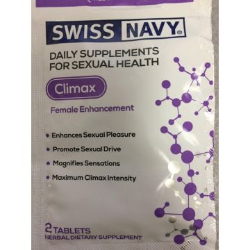 Climax Female Enhancement 2 Tablets Swiss Navy