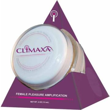 Climaxa Female Arousal Gel 0.5 oz – Front of Tube by Body Action