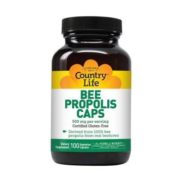Country Life Bee Propolis 500mg Capsules