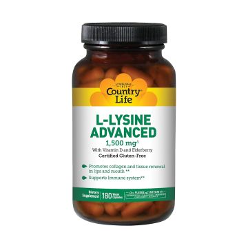 Country Life L-Lysine Advanced bottle